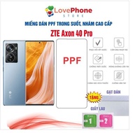 ZTE Axon 40 Pro PPF anti-fingerprint screen protector self-healing scratches - Love Phone