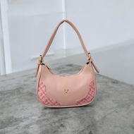 ZIVAZIA Tas Bahu Wanita Delia Shoulder Bag Wanita Kekinian 2 Tali Premium Import Tas Wanita Slempang