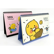 [Kakao friends] Kakao 2025 Choonsik Ordinary Basic Calendar / 2Type -Pink,Blue