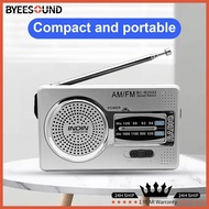 AM FM Radio Telescopic Antenna Full Band Portable Radio Receiver Retro FM World Pocket Radio Player