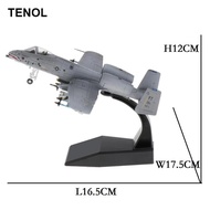 [TENOL] 1/100 Scale Military Model Toy A-10 Attack Plane Fighter Diecast Metal Plane