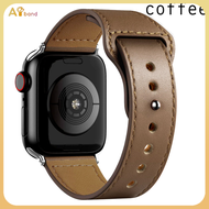 Leather Strap for smartwatch Ultra 2 49mm Single Tour Ring Accessories Bracelet Belt Band for iWatch