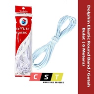 Dolphin Elastic Round Band For Sewing / Getah Bulat (6 Meters)