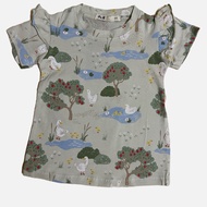 T  shirt Girl Kids 1-y 6-year Short Sleeve Q&K Brand Tag HM.