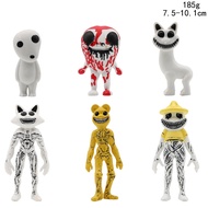 6/8pcs Zoonomaly Action Figures Zoonomaly Horror Game Figuras Models Decorative Toys Zoonomaly Guard