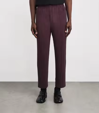 Miyake Pleated Homme Plisse Quarry Multiple Pockets Trousers