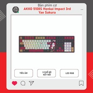 Mechanical keyboard AKKO 5108S Honkai Impact 3rd - Yae Sakura (Hotswap / RGB / Crystal sw) - Genuine