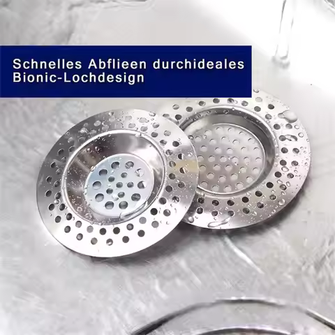 Sink Strainer Kitchen Sink Grid Filter Stainless Steel Drain Hole Filter Mesh Protection Against Clo