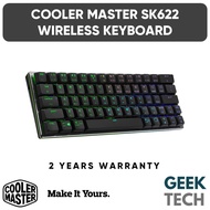 COOLER MASTER SK622 60% Compact Low Profile Bluetooth Wireless Mechanical Keyboard - TTC Low Profile Switch/Multiple OS