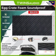 Universal Sound Proof / Egg Crate Acoustic Foam (79cm x 50cm ) White / Black