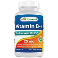 Best Naturals Vitamin B-6 25 Mg 250 Tablets