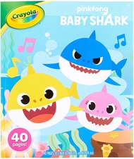 Crayola Baby Shark Coloring Book Gift for Kids Ages 3 4 5 6