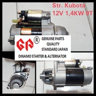 Starter DYNAMO GP KUBOTA "TYPE 7K SUSUN" BOLT RACK 101MM DIAMETER 66MM!!!!!