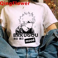เสื้อยืดอนิเมะญี่ปุ่นฮีโร่อะคาเดมี่ผู้ชาย Boku No Hero Academia เสื้อยืดเสื้อยืดกราฟิก Boku Himiko เ