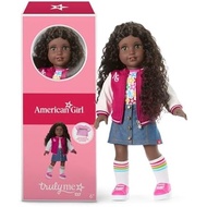 American Girl, Truly Me 18-inch Doll 127 with Hazel Eyes, Curly Dark-Brown Hair for Ages 6+