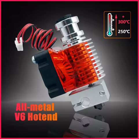 E3D V6 Hotend Kit All Metal Voron High Temperature 300°C 0.4/1.75mm 12V 24V J-head Remote Proximal E