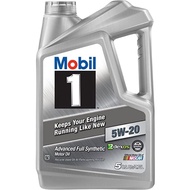 120763 MOBIL 1 ADVANCED 5W-20 SN Fully Synthetic Engine Oil (5QT/4.73L) 5W-20
