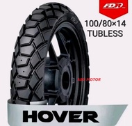BAN LUAR FDR TUBELESS 100/80-14 HOVER