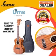 [FAMA]UMA UKULELE 23' CONCERT SOLID MAHOGANY & MAPLE TOP UMA UK-MOONSC