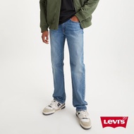 Levis 男款 514 低腰合身直筒牛仔長褲 / 精工輕藍染水洗 / 彈性布料 人氣新品