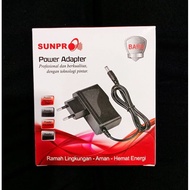 Power Adapter 9V 1A / Sunpro Adapter 9 Volt 1 Ampere