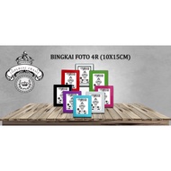 4R Frame Picture Frame (10.2x15.2 cm) Minimalist White Black/ Brown/ Panda/Gold