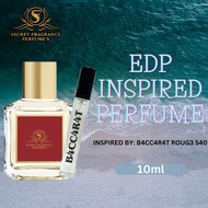 SF EDP PERFUME FOR MEN / 10ML / LONG LASTING / TAHAN LAMA / PREMIUM