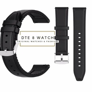 No Doubt.. 20mm 22mm Lv Quick Release Leather Rubber Watch Strap