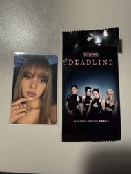 (換/賣）LOG-ON Blackpink Deadline Trading Card/小卡 Lisa