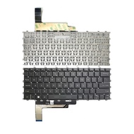 MSI Modern 14 Keyboard C7M L6580L3R6U36, MSI E13 Flip Evo MS 14J1 MS 14JKUS Black White Letters Ligh