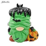 Three-piece Gnome Set Halloween Gnome Statue Halloween Gnome Figurine Small Resin Pumpkin Gnome Stat