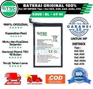 BATERAI TSC XP SERIES ORIGINAL 100%  For HP INFINIX Tipe Itel S23 A50 A60 A60s A70 KODE BL-49NI