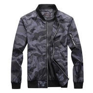 ZZOOI Oversize 7XL Mens Spring Bomber Jacket Men Autumn Camouflage Coat Male Military Windbreaker Ma