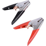 Battery clamps Jumper Cable Clamps heavy duty 2pcs,alligator clips electrical 1200A jumper cable end