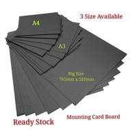 Black Mounting Board A4 & A3 & 20"x30"