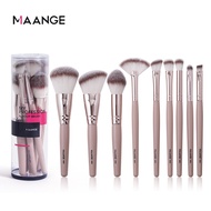 MAANGE Bộ 9 Cọ Makeup Chuyên Nghiệp Kèm Bao Đựng 5886