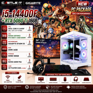 Full Set Intel Core i5-14400 DDR5 Gaming PC RTX 3050 RTX 5060 RTX 5060 Ti RTX 5070 RX 9060 XT