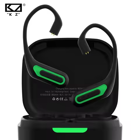 KZ AZ10 Upgrade Wireless Earphones Bluetooth-compatible 5.2 Cable Wireless HIFI Ear Hook Headset Spo
