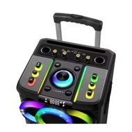 Ndr_1270 Bluetooth karaoke speaker. Convenient Controls or easy to use.