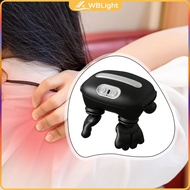 เครื่องขนาดมือถือนวดไฟฟ้าไร้สายน้ำหนักเบาสำหรับผู้ใหญ่ผู้สูงอายุเครื่อง Alat Pijat Leher ไฟฟ้าขนาดเล