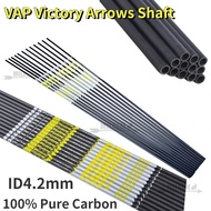 VAP Victory Arrows Shaft 100% Pure Carbon ID4.2mm OD4.4mm Spine300-800