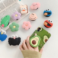 Cartoon Round Universal Mobile Phone Ring Holder Airbag Gasbag Fold Stand Bracket Mount Suitable for All Mobile Phones