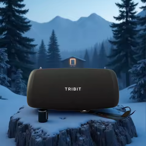 TRIBIT StormBox Lava 80W Portable Bluetooth Speaker Built-in Powerbank, APP Control, IP67 Waterproof