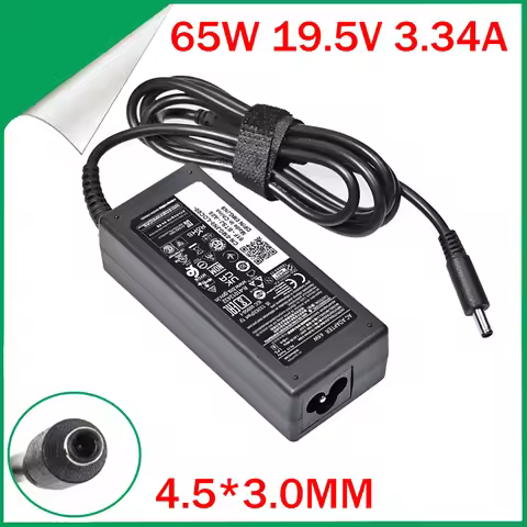 19.5V 3.34A 65W AC Adapter Charger for Dell Latitude 15-3000 3550 3560 HA65NS5-00 LA65NM130 LA65NS1-
