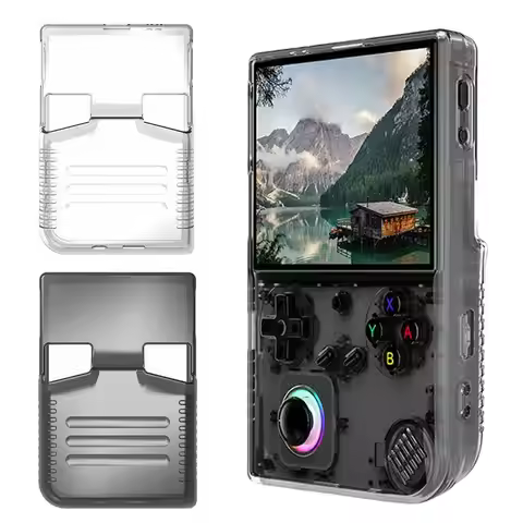 Transparent Protective Case For ANBERNIC RG 40XXV TPU ​Anti-Scratch Shell Shockproof Clear Shell Ful