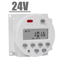 12V 24V 220V CN101A 7-Day Timer Time Counter Programmable Timer Relay Automatic Cycling