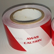 70mm x 200m BARRICADE TAPE AWAS TAPE WARNING TAPE CAUTION TAPE (price for 1roll)