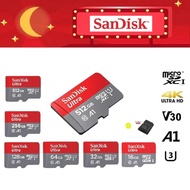 SanDisk Ultra SD Card Memory Card 128GB 256GB 512GB 1TB microSD A1 series Memory Card up to 150MB/s
