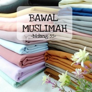 BAWAL CHIFFON BIDANG 55 - BAWAL MUSLIMAH CHIFFON VOILE