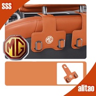 [READY] MG4 EV Car Seat Back Leather Hook MG Car Body Kit Car Decoration MG ZS HS MG IM6 MG S5 Car A